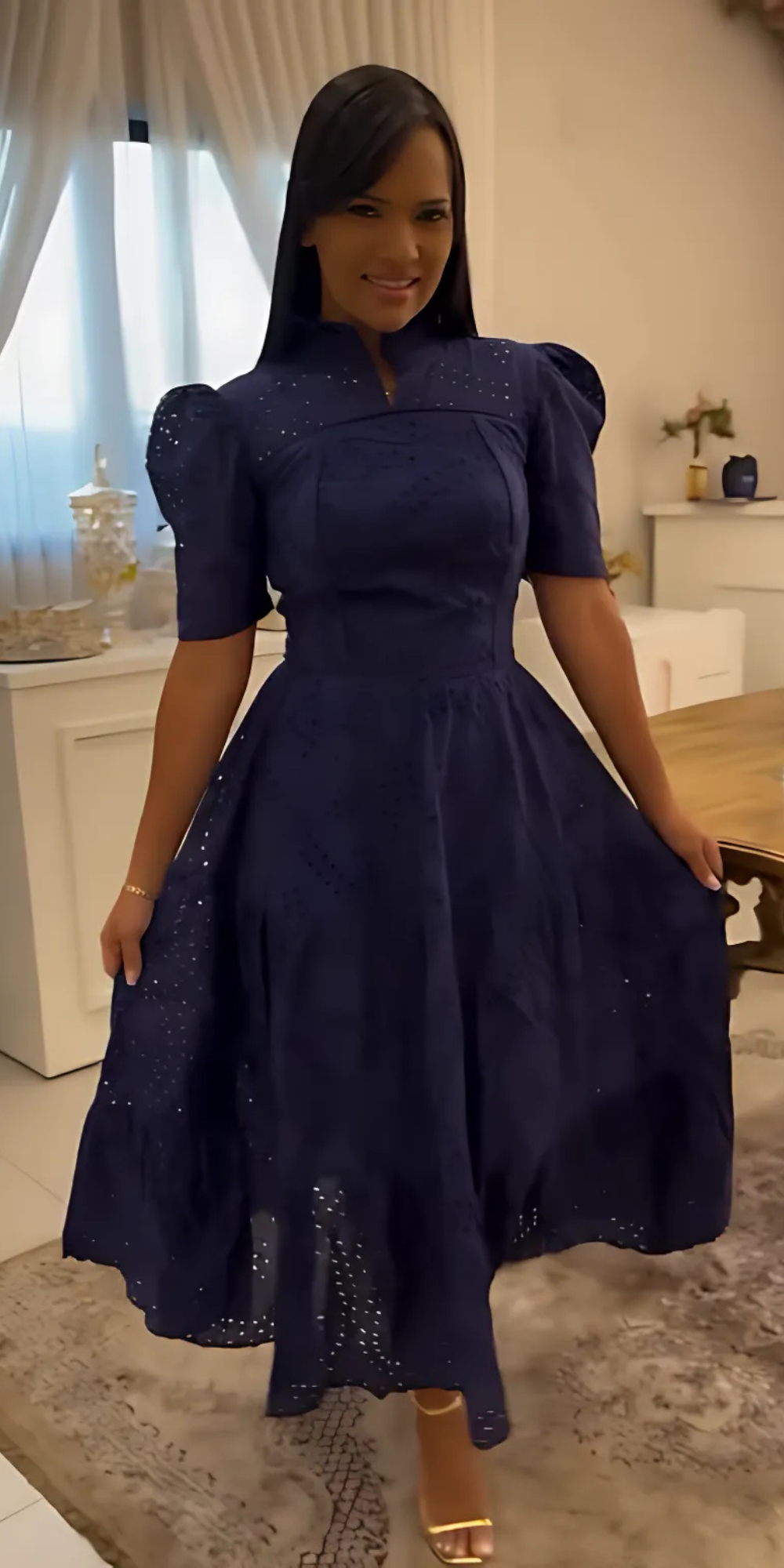 Vestido Maria Blue
